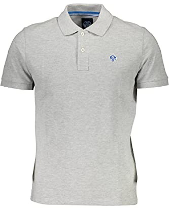North Sails Herren Polo S/s Poloshirt, Grau (Grey Melange 0926), X-Large