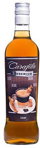 Carajillo 3 Colores Ron Brandy - 6 botellas x 700 ml - Total: 4200 ml