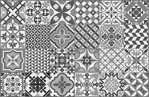 vilber Toledo DU 05 78X120 Teppich, Vinyl, Schwarz-05, 78 x 120 x 0.22 cm