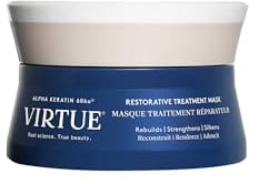 VIRTUE Wiederherstellende Behandlung Haarmaske 1,7 FL OZ | Repariert geschädigtes Haar in 3 Minuten | Vegan, sulfatfrei, parabenfrei