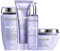 KÉRASTASE PACK Blond Absolue: Bain ULTRA-VIOLET 250ml, Fluide Miracle Cicaflash 250ml, Masque Ultra-V - Pflegend, Farbschutz für blonde und graue Haare