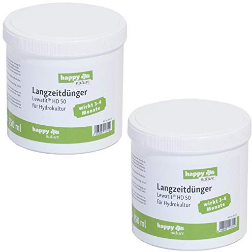 Happy Nature Set2 2 x 750 ml Lewatit HD 50 Dünger