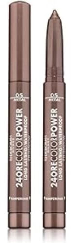 Deborah Milano - Ombretto 24 Ore Color Power Waterproof, N.5 Brown, Ombretto in Stick, al Alta Tenuta