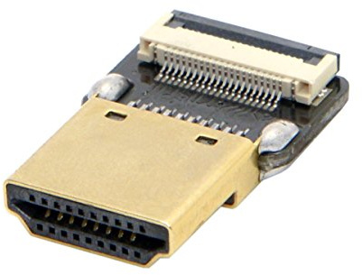 JSER CYFPV HDMI Typ A Stecker, Standard, gerade, für FPV-HDTV-Multicopter-Luftbildfotografie