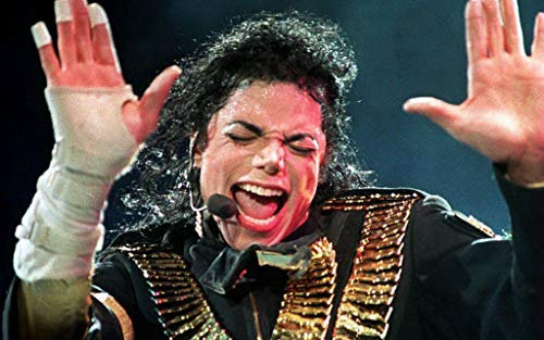 Poster Poster Michael Jackson Concert Live Sänger Pop Star Celebrite