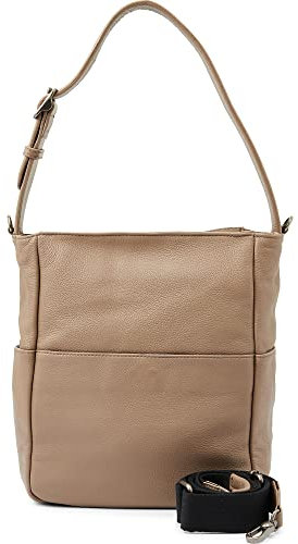 FREDsBRUDER Bandolin Schultertasche Leder 24 cm