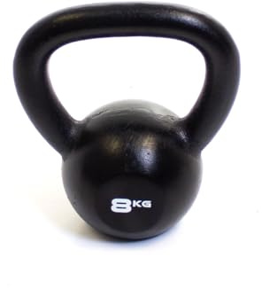 BODYPOWER 8Kg Cast Iron Kettlebell