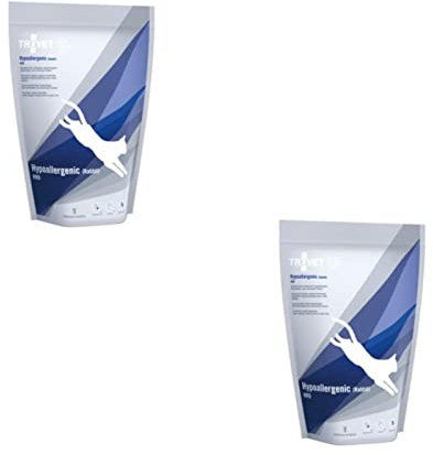 Trovet Hypoallergenic Kaninchen + Reis Trockenfutter für Katzen - Doppelpack -2 x 500 g