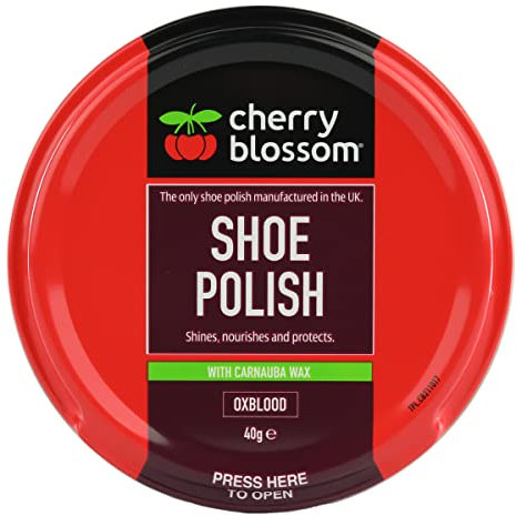 Cherry Blossom, Cirage de chaussure Mixte, sang de bœuf