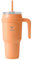 REDUCE 40 oz Tumbler with Handle - Vacuum Insulated Stainless Steel Mug Sip-It-Your-Way Lid and Straw Keeps Drinks Cold up to 34 Hours Sweat Proof, Dishwasher Safe, BPA Free OG Papaya, (13279-FF)