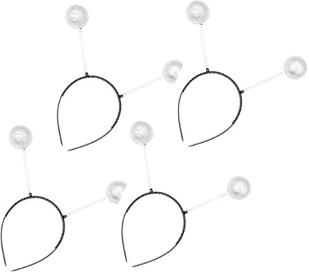 Abaodam 8 Stück Stirnband Maskerade Haarreifen Haarschmuck Haardekorationen Balldekor Neuartige Haardekore Kostümzubehör Kopfbopper Kostüm Kopfschmuck Zartes Haarband Aus