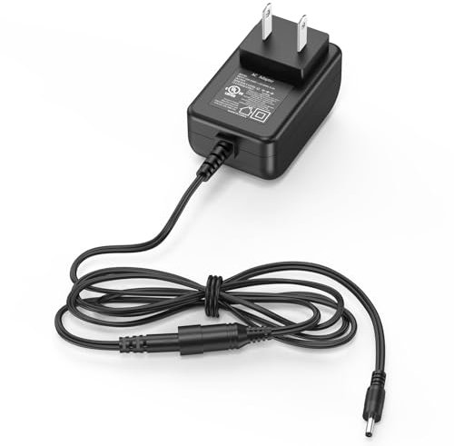 HIENADTOR DXR-8 Pro Charger for Infant Optics DXR-8/ DXR-8 PRO Add-on Baby Camera, Power Cord AC Adapter for Optics DXR-8/ DXR-8 PRO Camera Unit Power Supply, 6.5FT UL Certified (Not for Monitor Unit)