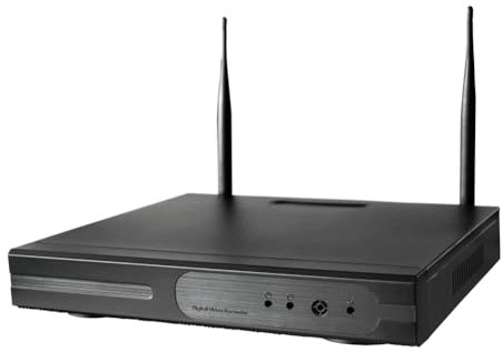AMIUHOUN Grabadora NVR inalámbrica 10CH 265 HD 5MP 3MP 1080P Eseecloud WiFi CCTV Camera IPPRO APP, fácil de usar, duradero