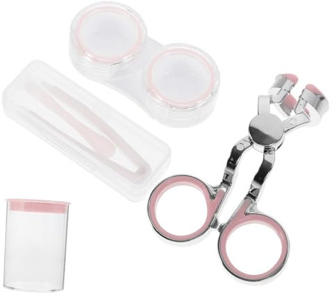 SOESFOUFU Pinzas y Ventosa Para Lentes De Contacto Compacto y Ligero Para y Uso Diario