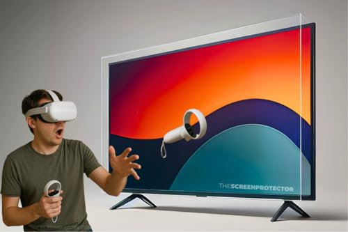 TV Screen Protector from 19 inch to 75 inch ULTIMATE Anti UV Acrylic for QLED, OLED, LCD, LED Plasma 3D HDTV (29-31)