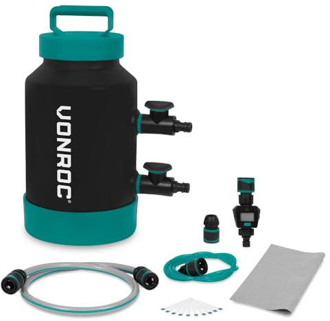 VONROC Addolcitore d'acqua | Inclusi contatore d'acqua, strisce reattive, tubi e raccordi
