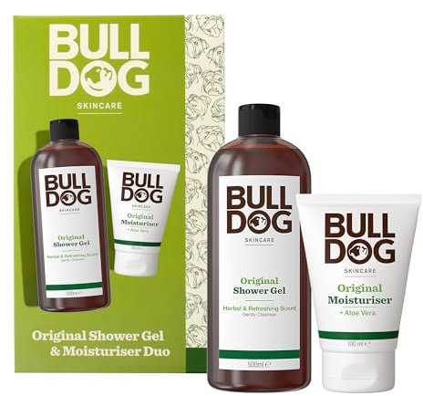 Bulldog Skincare | Men's Gift Set | Original Moisturiser & Shower Gel Duo