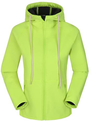 Drawstring Hooded Rain Jacket for Women Uk Solid Zip Waterproof Rain Coat Long Sleeve Windproof Trench Coats Golf Hiking Windbreaker with Pockets Green Medium