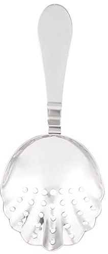 Professionnel en Acier Inoxydable, Passoire à Barre Cuillère à Glace Filtre S Er Cocktail Barfly Julep Passoire Fournitures de Cuisine Accessoires Passoires en Argent pour la