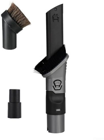 2 In 1 Dusting Brush, Crevice Tool Cleaning For Shark HZ400 HZ500 HV300 NV680 NV600 NV800 UV810 Crevice Tool Dust Brush Nozzle For HOOVER Vacuum Cleaners