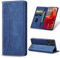 KIOTROUO Funda para Motorola Moto G85, Carcasa de Cuero PU con Ranura para Tarjetas, Protectora Tarjetas, Soporte Plegable, Cierre Magnético, Libro Tipo Flip Case para MotoG85, Azul