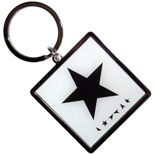 Rock Off officially licensed products David Bowie Blackstar Keychain Keyring One Size