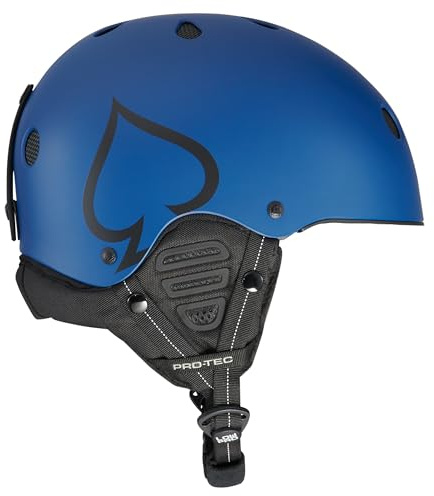 Pro-Tec Low Pro Snow zertifizierter Helm, leicht, anpassbare Passform mit ultimativem Komfort und Schutz für Skifahren und Snowboarden