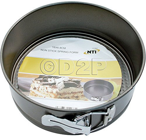 BARGAINS-GALORE 18Cm Round Shape Cake Tin Pan - Perfect for Baking, Non Stick for Easy Cooking & Cleaning | Ideal for Baking Cakes | Bakeware, Durable & Long Lasting, Wide Range of Uses
