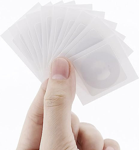 25 Stück NFC Tags nfc sticker aufkleber NTAG215 Mit 504 Byte Speicher,nfc tags aufkleber Kompatibel Mit Amiibo - Quadratisch