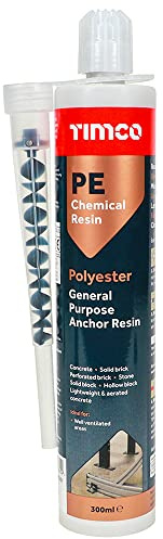 Kays Fasteners Polyester Chemical Resin 310Ml, Stud Anchor Fixing to Concrete, Brick, Stone,