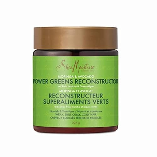 SHEA MOISTURE Moringa & Avocado Power Greens Reconstructor 8OZ/227G, einzigartig, Standard