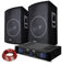 SkyTec DJ-Lautsprecher-Verstärker-Kombination 1000 W