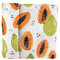 Little Unicorn - Premium 100% Baumwoll-Musselin Pucktuch - atmungsaktive Babydecke - handgemalte Designs - 1 Stück - 120 x 120 cm (Papaya)