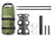 COLUMBUS- Fork Bag with Cage Green Sacoche de Fourche