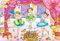 Puzzle 60 Teile - Ballerina - Ballett Tänzerin - Kinderpuzzle für Kinder - Mädchen Zirkus Ballerinas Prinzessin
