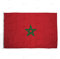 Bandiera Marocco 150x100 cm Tessuto Nautico 115 gram/m², Bandiera Marocchina 150x100, Bandiera del Marocco Dotata Di Cordino e Doppia Cucitura Perimetrale