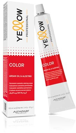 Yellow Color 4.51 Mittelbraun Mahagoni Asche