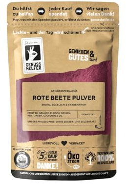 Bremer Gewürzhandel Rote Beete Pulver, gemahlen, natürliche Lebensmittelfarbe, 3 x 100g