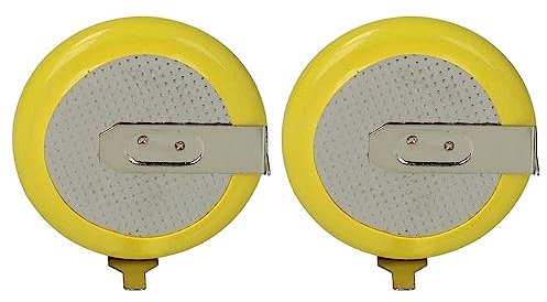 vhbw 2X batería Compatible con Mini Cooper R57, Cooper R56, Cooper Paceman 2012-2014 Llave del vehículo (20 mAh, 3,6 V, Li-Ion)