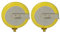 vhbw 2X batería Compatible con Mini Cooper R57, Cooper R56, Cooper Paceman 2012-2014 Llave del vehículo (20 mAh, 3,6 V, Li-Ion)