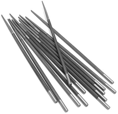 Metal Files for Steel,Mechanic Tools, Metal Rasp File Set File 12PCS 5.2mm 13/64'' Chainsaw Round Sharpening Files Sharpener for 3/8 Chain Rugged File