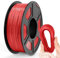 TECBEARS TPU Filament 1.75mm 1KG Rot, TPU 95A 3D Drucker Filament, Flexible Filament TPU, Maßgenauigkeit +/- 0,03, 1kg 1 Spule, Rot