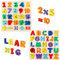 Wooden Jigsaw Puzzles for Kids Age 3+, Numbers & ABC Alphabet Learning Toys - Wooden Puzzles Toys for Early Education Gifts