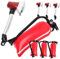BESTonZON Halloween Fire Extinguisher Balloon Set 8pcs Inflatable Props for Firefighter Theme Parties