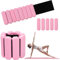 Omtofo 2lb 1 Paire Poids De Poignet Réglables Poids De Cheville Pour Poids Poignet En Ankle Weights Pour Exercice Yoga Danse Barre Pilates Cardio Aérobic Marche(Rose)