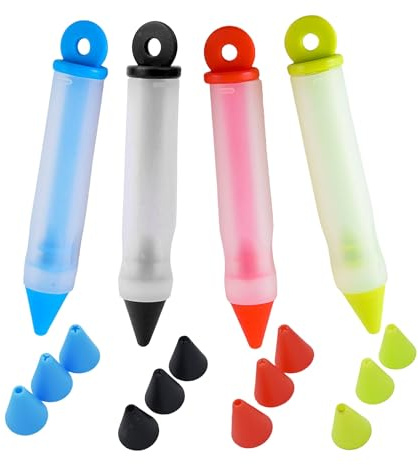 Pastry DIY Cake Decorating Pen Kit, 4 Colors