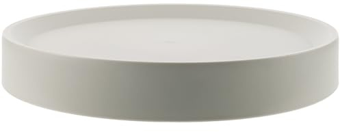 SEWACC Bandeja Rodante Redonda para Macetas de Plástico con Ruedas | Soporte para Grandes Jarrones y Árboles, Uso Interior y Jardín, Casters Giratorios 360° y Protección del Suelo