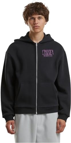 Mister Tee Herren Mt4050-chosen to Defend Fluffy Zip Hoody Hooded Sweatshirt (1er Pack)