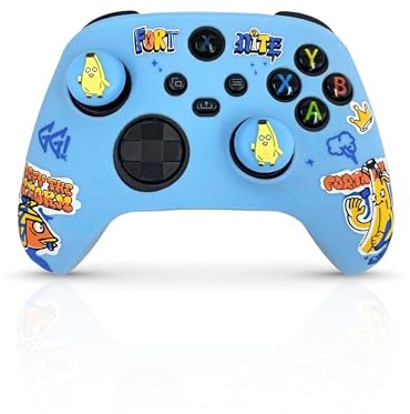 UtmostXP Funda Compatible con Mando Xbox Series S/X, Silicona Suave y cómoda que mejora el Agarre, Accesorios para Mando Xbox Series S/X, Accesorios para Mando Xbox Series S/X (Azul)