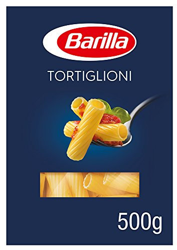Barilla Pasta Klassische Tortiglioni n.83 aus hochwertigem Hartweizen immer al dente, 12 x 500 g